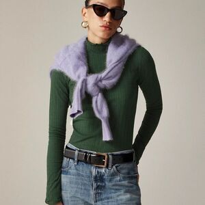 J.Crew NWT Pointelle knit turtleneck Small
